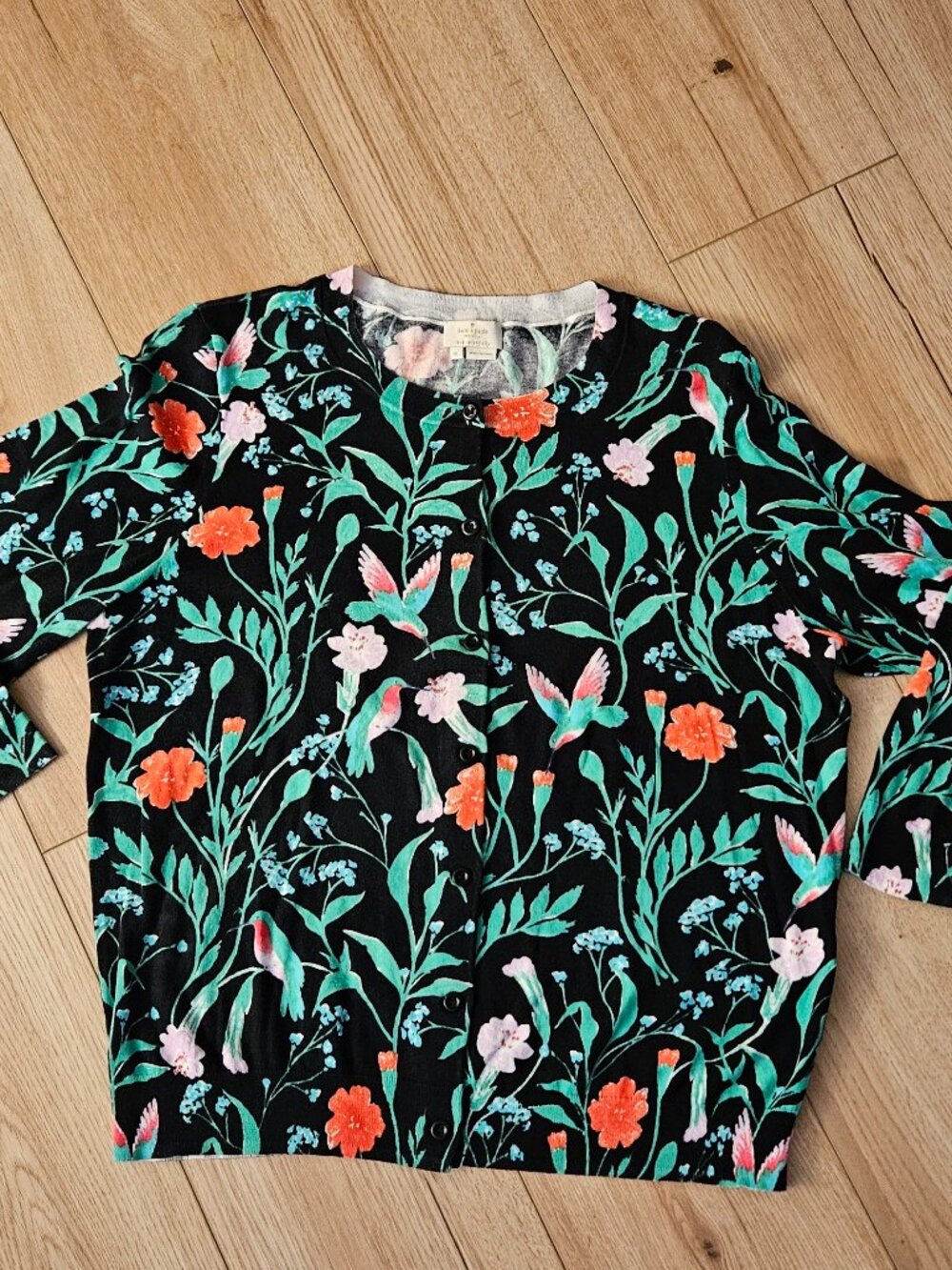 Kate Spade Cardigan Jardin Print XL